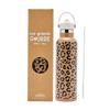 Gourde acier inoxydable leopard marron 600ml atelier wagram