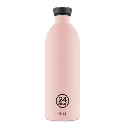 Gourde rose poudrée Urban 1000ml 24Bottles