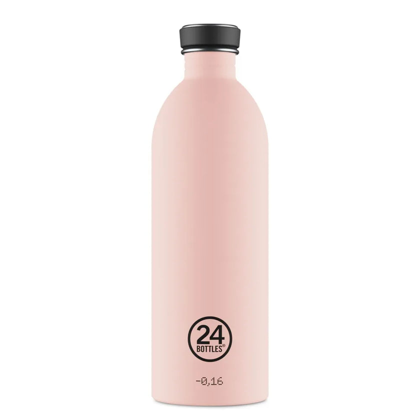 Gourde rose poudrée Urban 1000ml 24Bottles