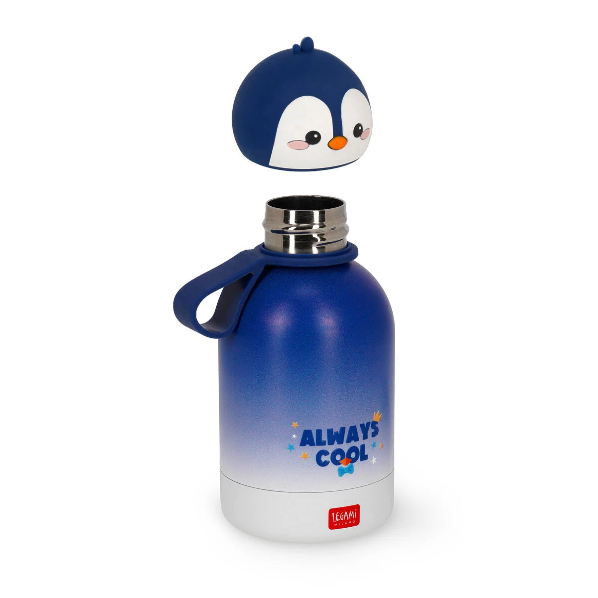Gourde bleue et blanche
