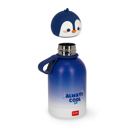 Gourde bleue et blanche