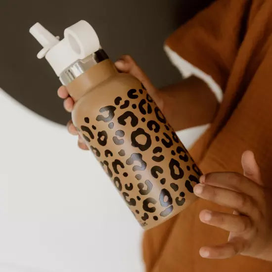 Gourde caramel léopard
