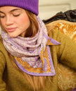 Grand foulard Bellemme Victoria Lilas 
