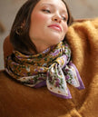 Grand foulard hope safran bellemme