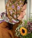 Grand foulard hope safran bellemme