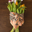 Grand foulard leopard rouge love explorer 