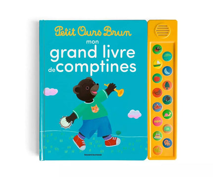 Mon grand imagier livre des comptines petit ours brun