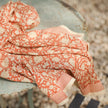 grand foulard anjali orange brulee