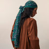 grand foulard bottle green