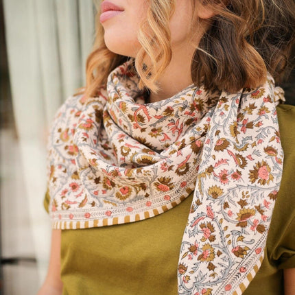 grand foulard daisy