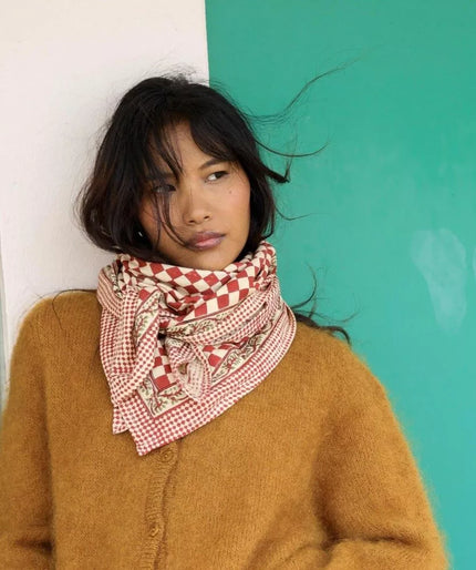 Foulard damier