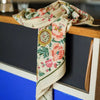 grand foulard jeanet porcelaine