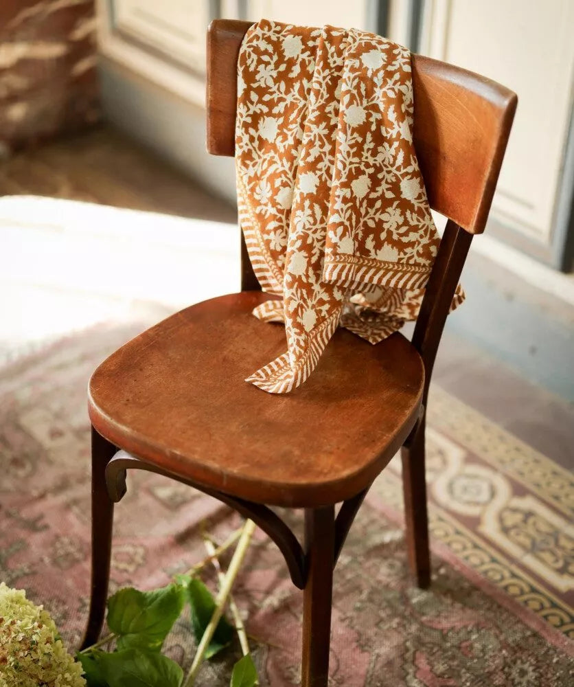 Grand foulard kate caramel