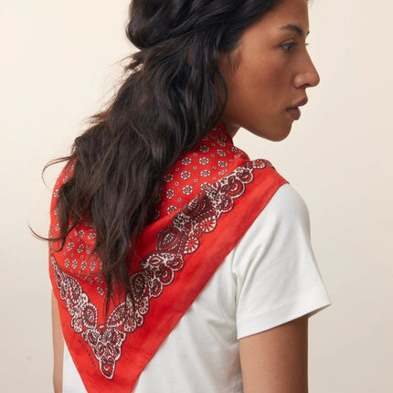 grand foulard tomette