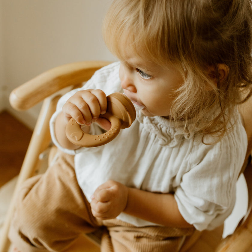 grignoteuse caramel enfant