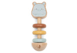 Hochet en bois hippo happy Jollein