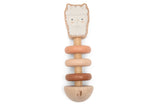 Hochet en bois alpaca Paco