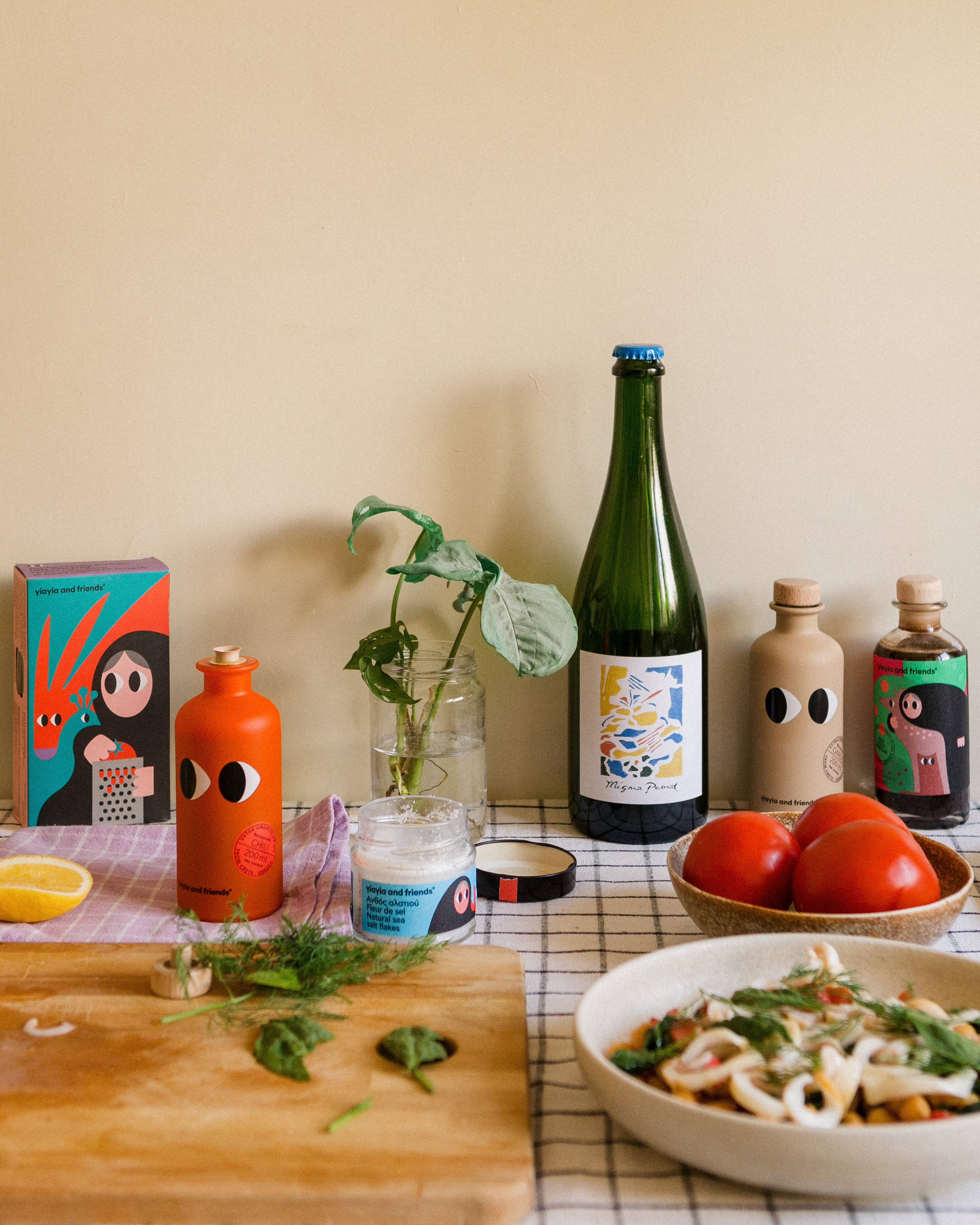 Huile d'olive extra vierge au piment de chilii Yiayia and Friends