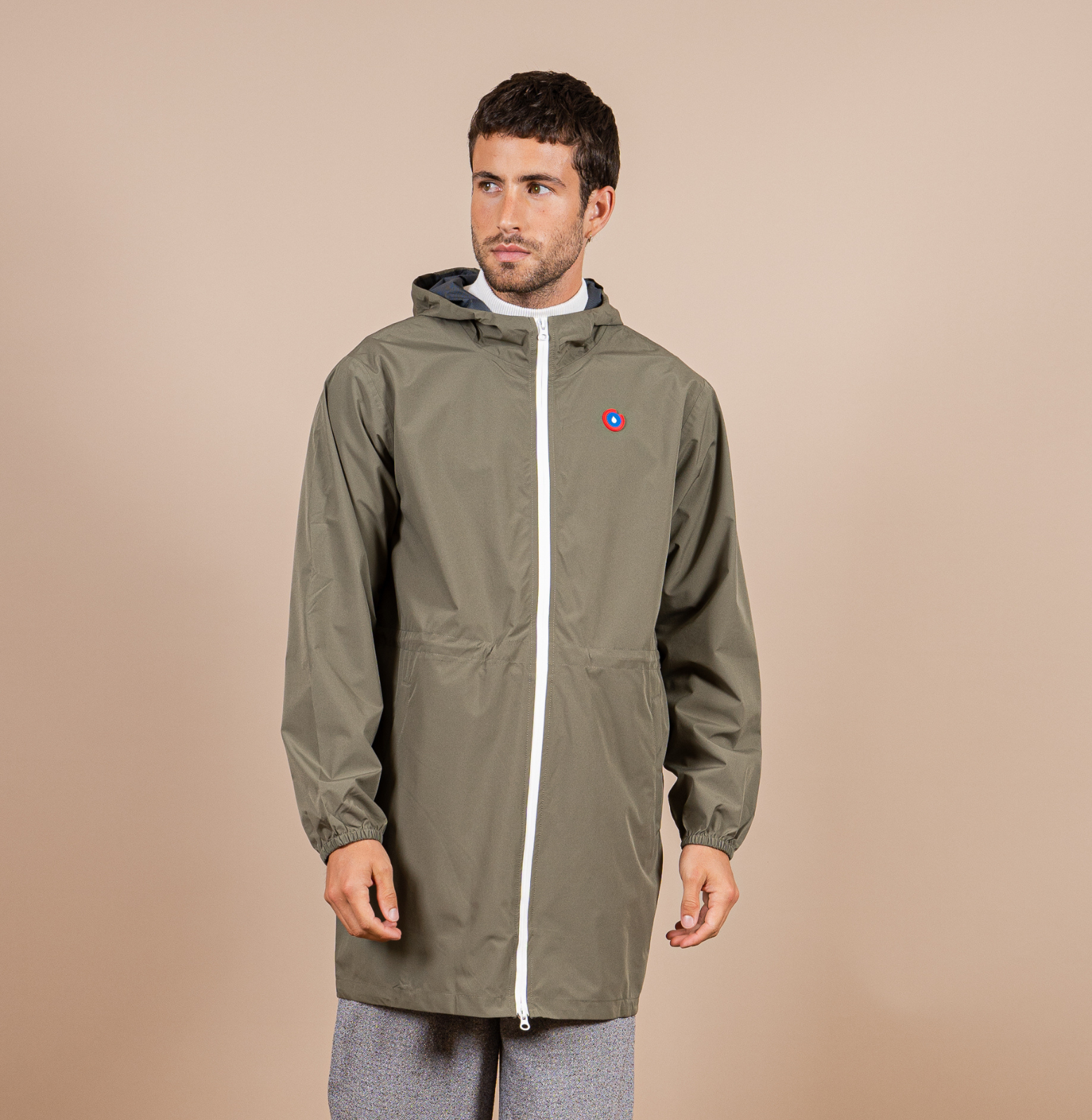 imperméable Kaki