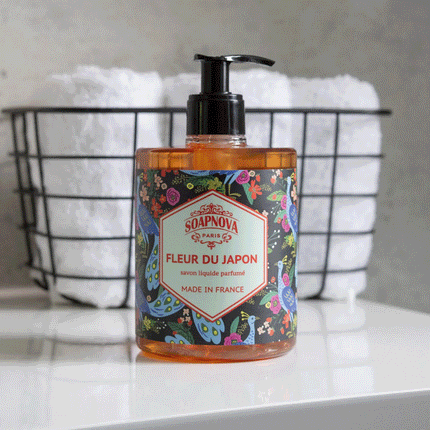 Savon liquide mains Fleur du Japon – 500 ml