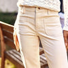 jean en velour beige
