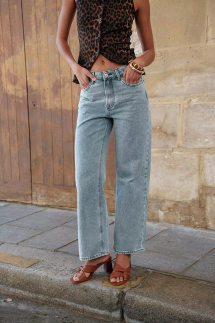 Jean large denim 