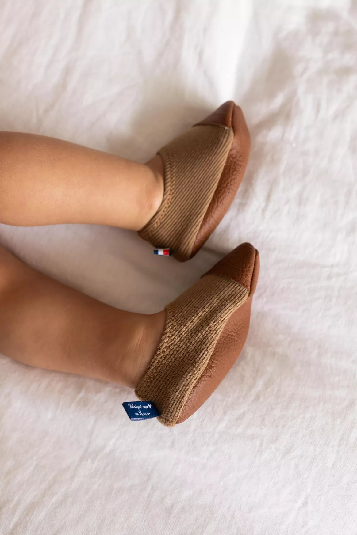 Chaussons jerseys noisettes