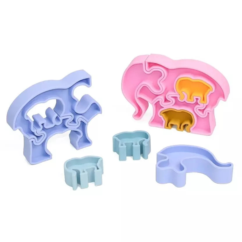 Jeux eveil puzzle elephant petit kids
