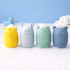 Jeux de bain jaune et bleu animaux
