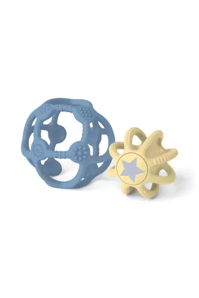 Set de 2 balles sensorielle en silicone