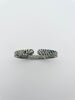 Bracelet jonc fin Damier - 23DEGRES