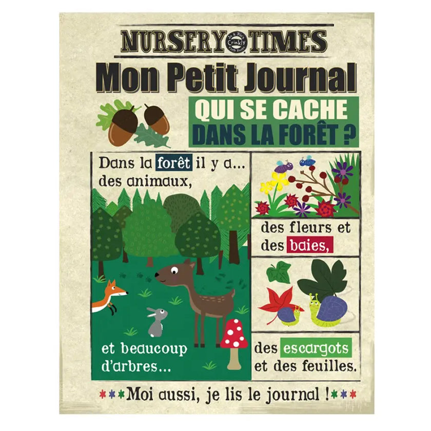 journal eveil bebe la foret 