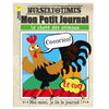 livre journal tissu crinkly les cris des animaux