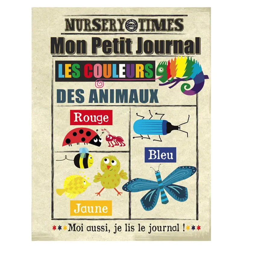 livre journal les couleurs
