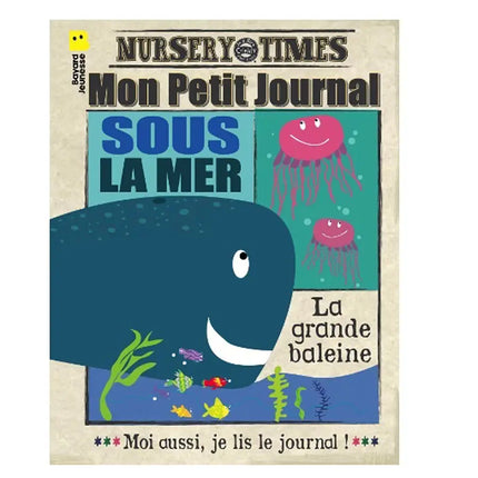livre journal sous la mer
