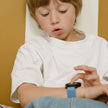 Montre bleue pour enfant