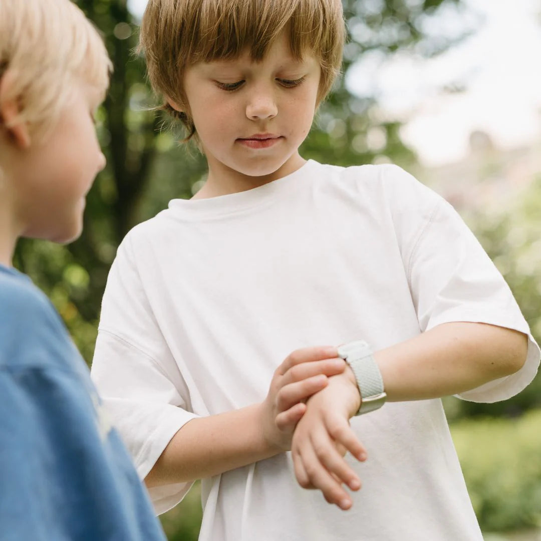 Montre verte pour enfant