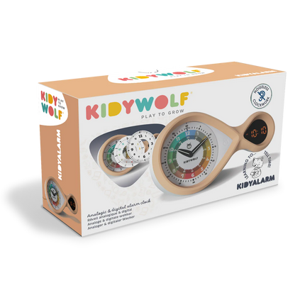 Kidyalarm Reveil éducatif orange