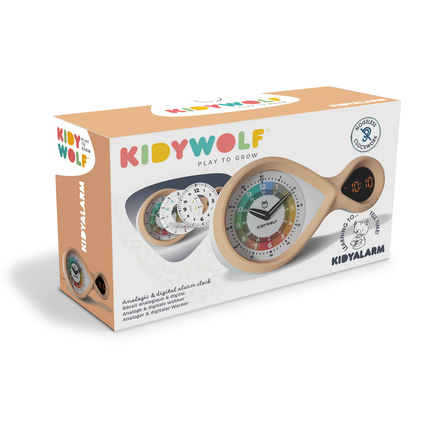 Kidyalarm Reveil éducatif orange