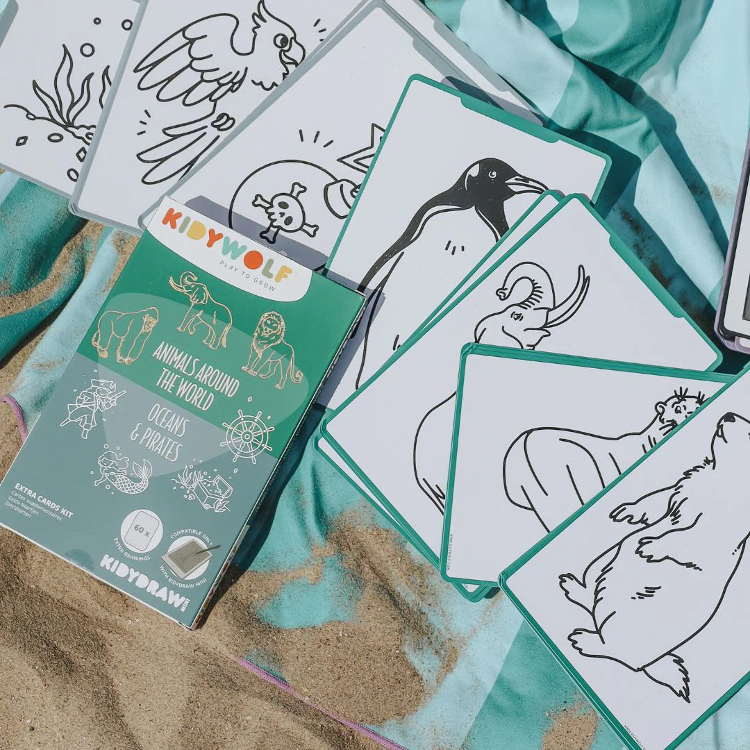 Cartes à dessiner thème 