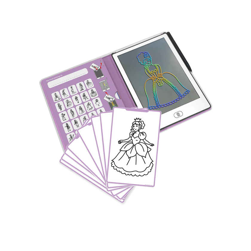 kidydraw mini tablette princesses