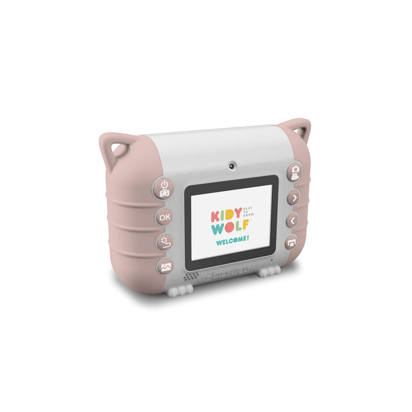 kidyprint appareil photo rose