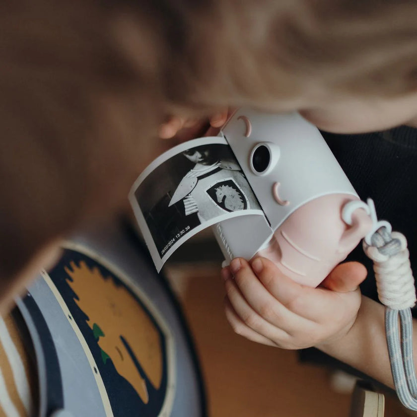 kidyprint appareil photo rose