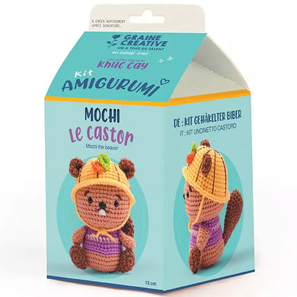 Kit graie creative crochet castor