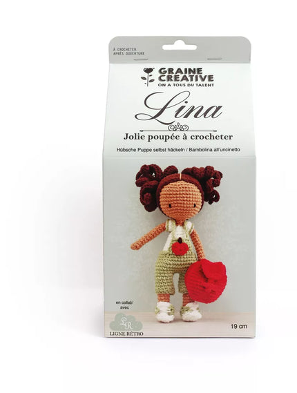 Kit crochet graine creative Lina 