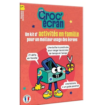 kit d'activites croc ecran