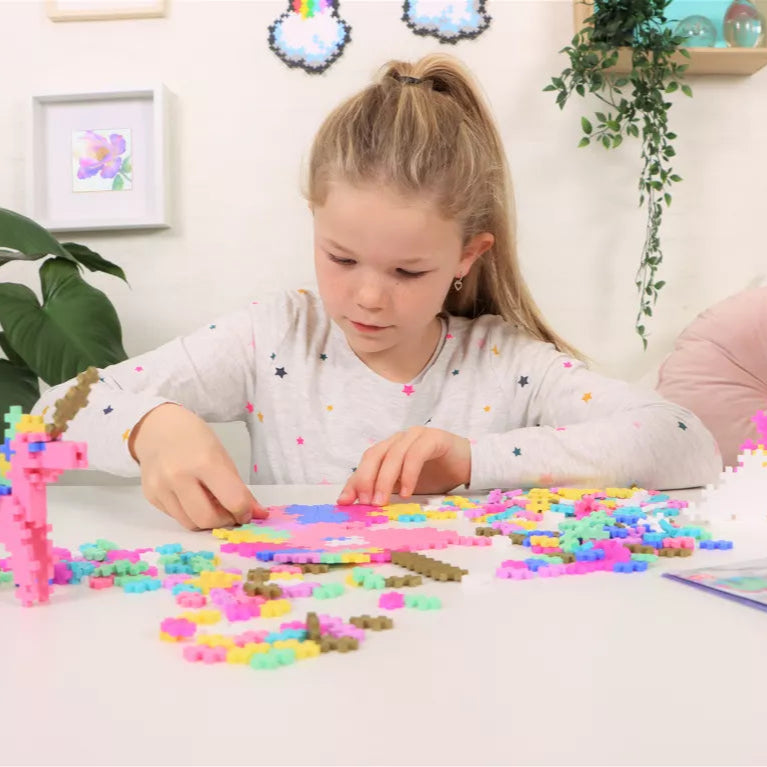 kit découverte learn to build licorne