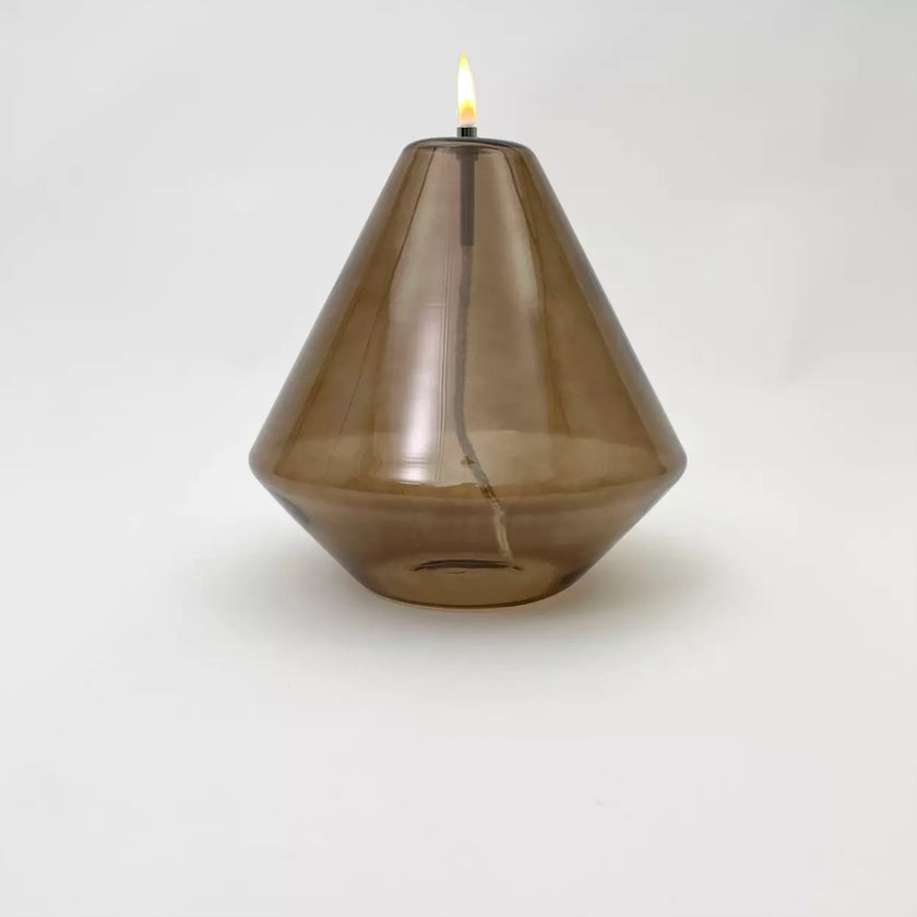 Lampe à huile balise XL bronze
