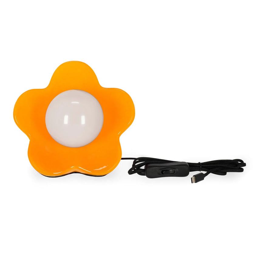 Lampe fleur legami orange