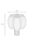 Lampe Fluffy bleuu studio sable
